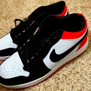 Nike orange Jordan low